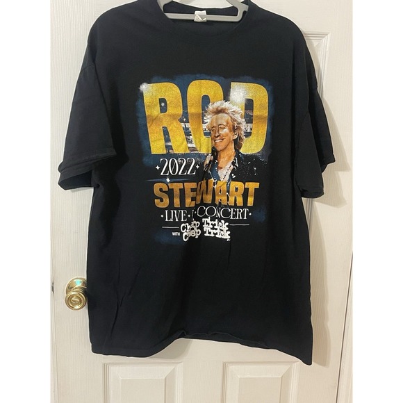 M & M Other - Rod Stewart Cheap Trick 2022 Tour Tshirt 2 XL